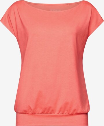 ESPRIT Performance Shirt in Orange: front