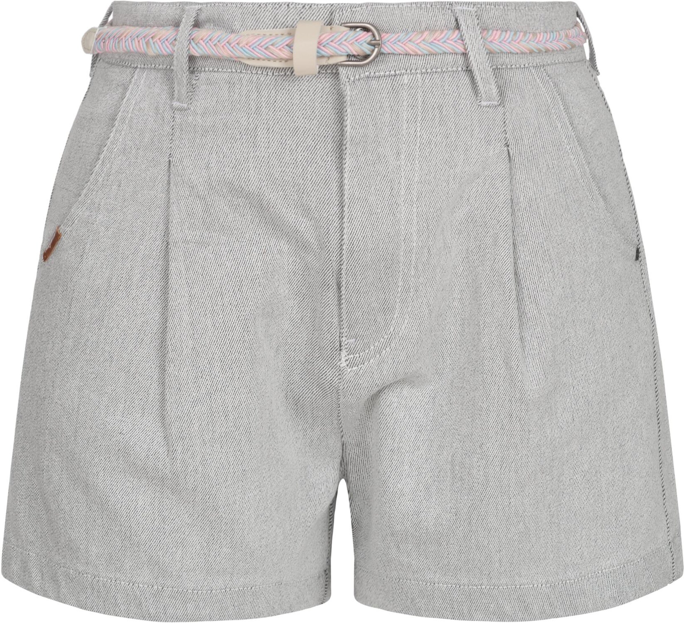 Ragwear Обычный Брюки со складками 'Sorenn' в Белый: спереди