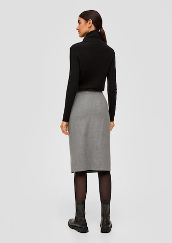 s.Oliver BLACK LABEL Skirt in Grey
