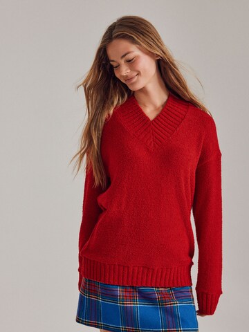 Next Pullover in Rot: Vorderseite