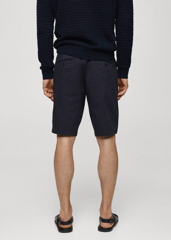 MANGO MAN Regular Shorts 'Gracia' in Blau