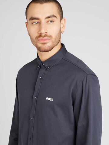 BOSS Regular Fit Hemd 'B Motion L' in Blau