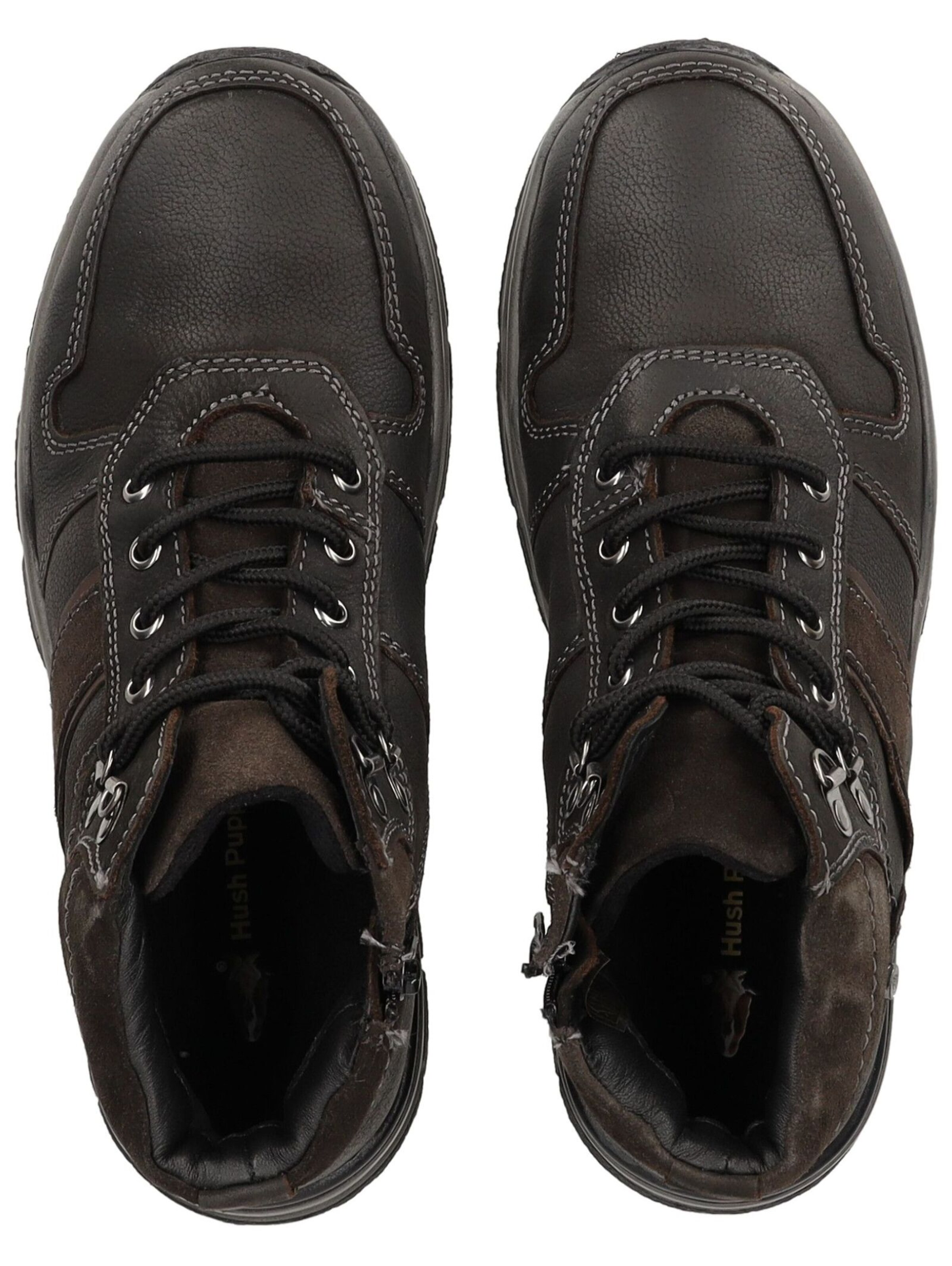 Bottes à lacets HUSH PUPPIES en noir