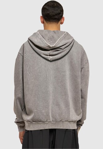 Sweat-shirt 'Thin Lizzy - The Boys Stacked' Merchcode en gris