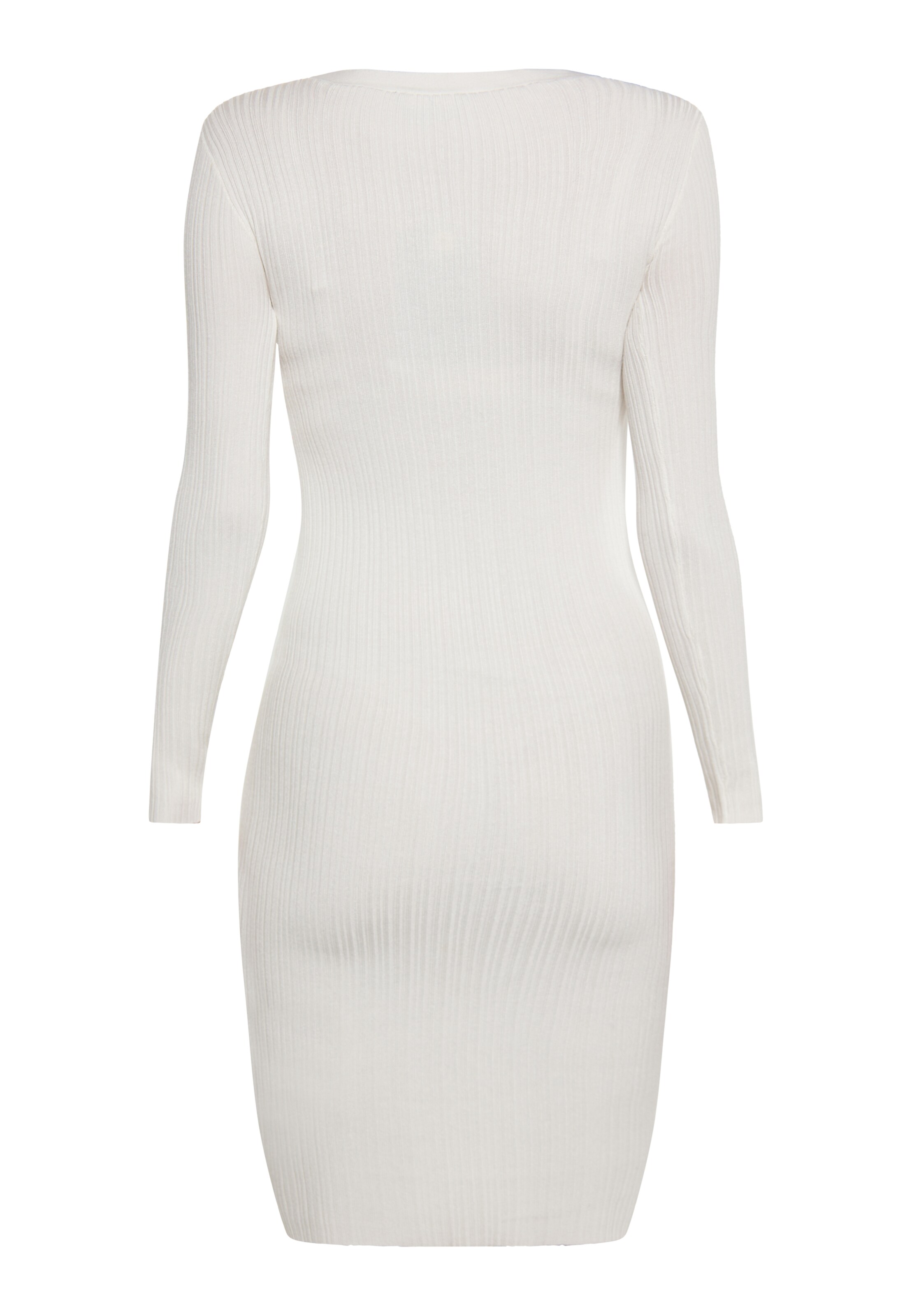 faina Pletené šaty - Biela