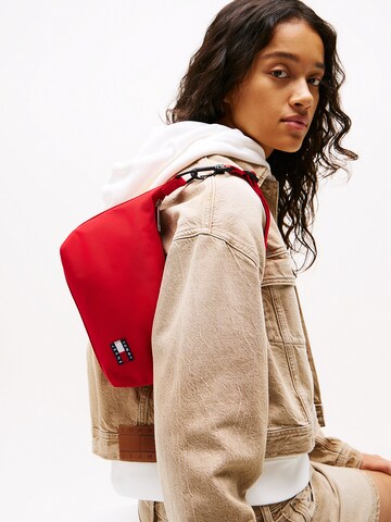 Sac bandoulière 'Essential' Tommy Jeans en rouge