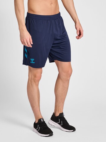 Hummel Regular Sporthose in Blau: Vorderseite