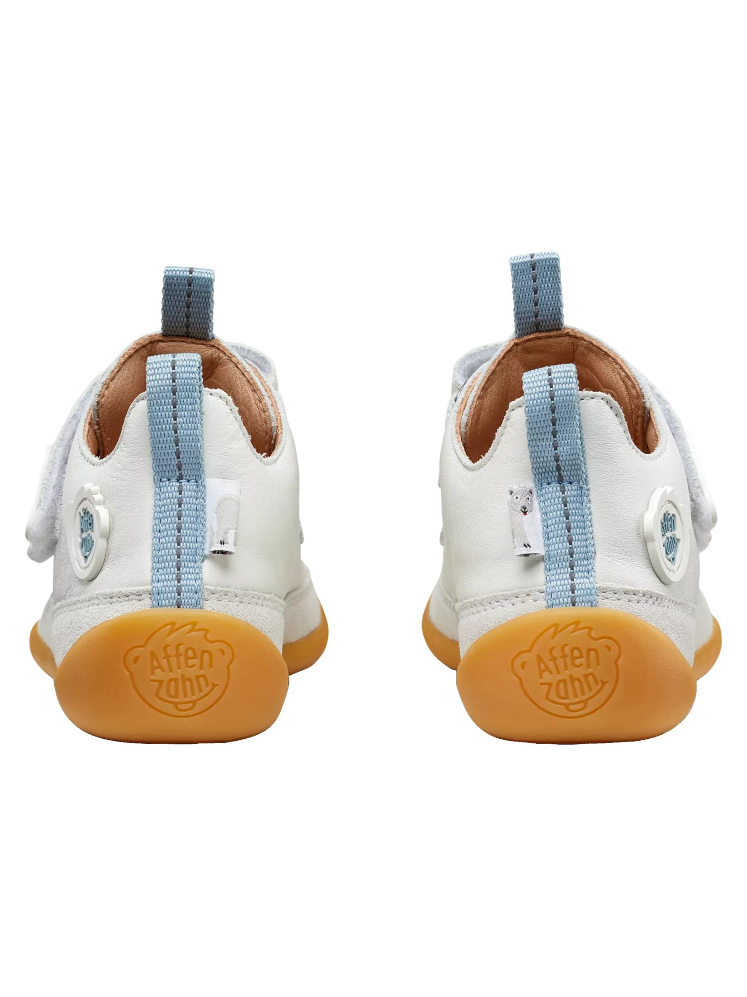 Affenzahn Sneakers 'Sneaker Leder Buddy' in White