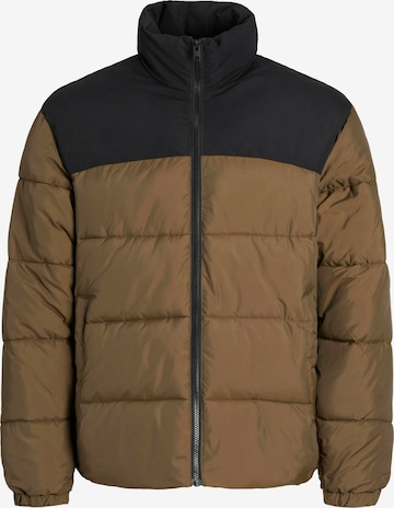 JACK & JONES Winterjas 'JJMOON' in Bruin: voorkant
