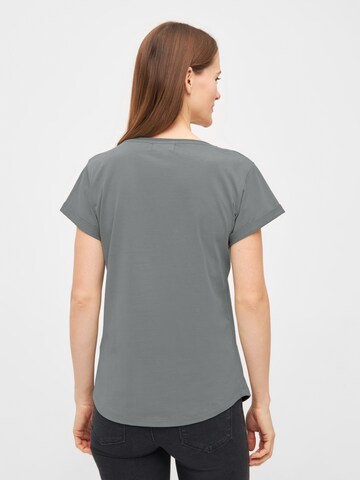 Derbe Shirt 'Sturmmöwin' in Grey