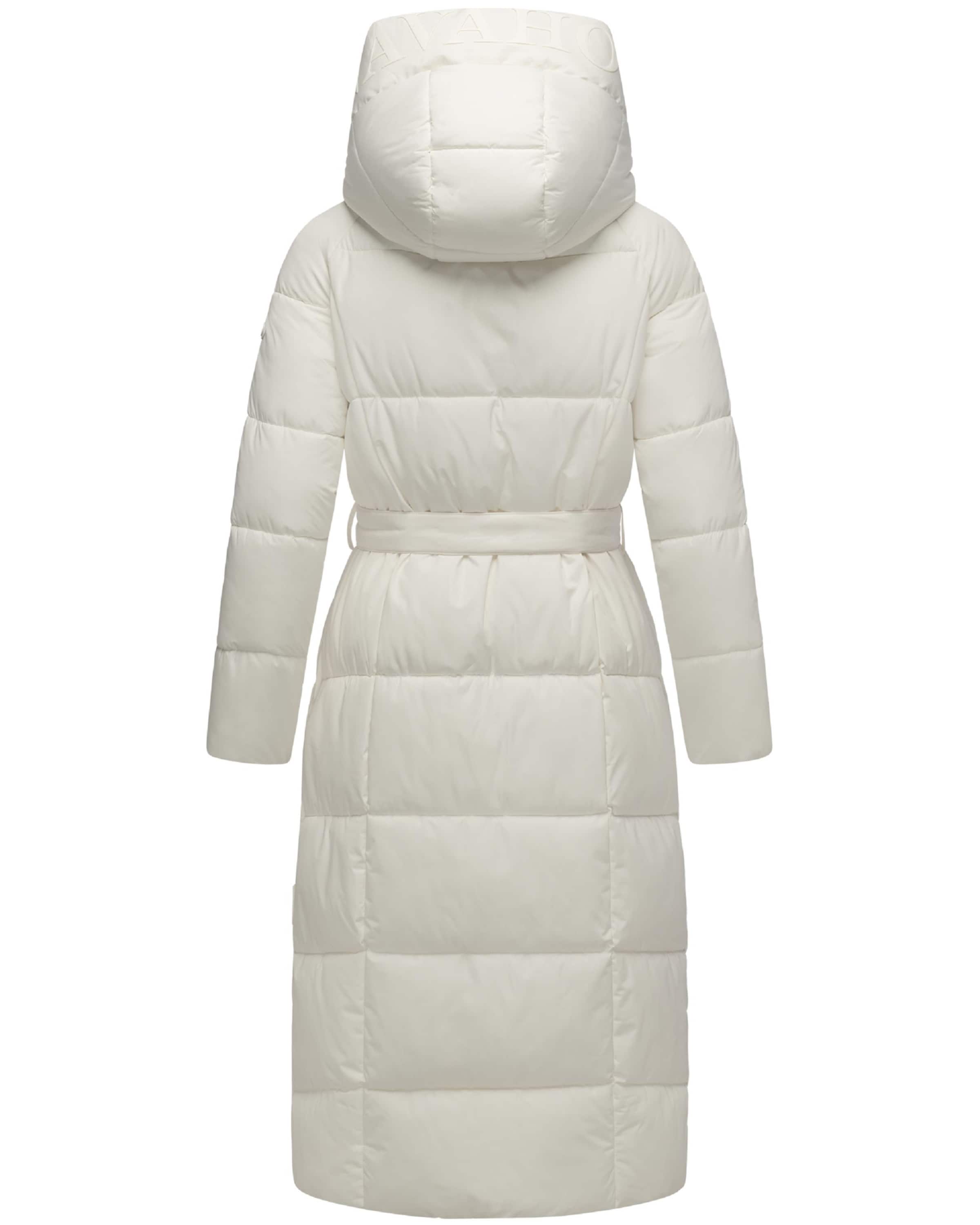 NAVAHOO Mantel 'Eisblick 14' in Weiß