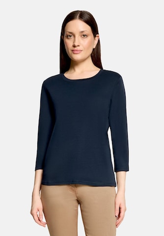 T-shirt Betty Barclay en bleu : devant