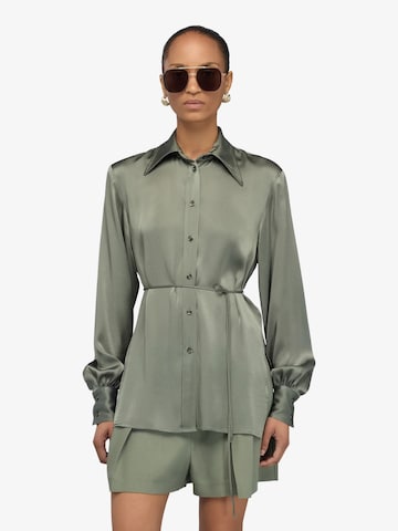 Chemisier 'Juana' Semicouture en vert : devant