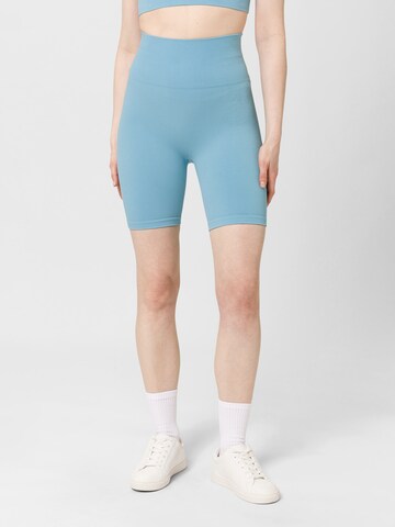 Les Lunes Skinny Leggings in Blue: front