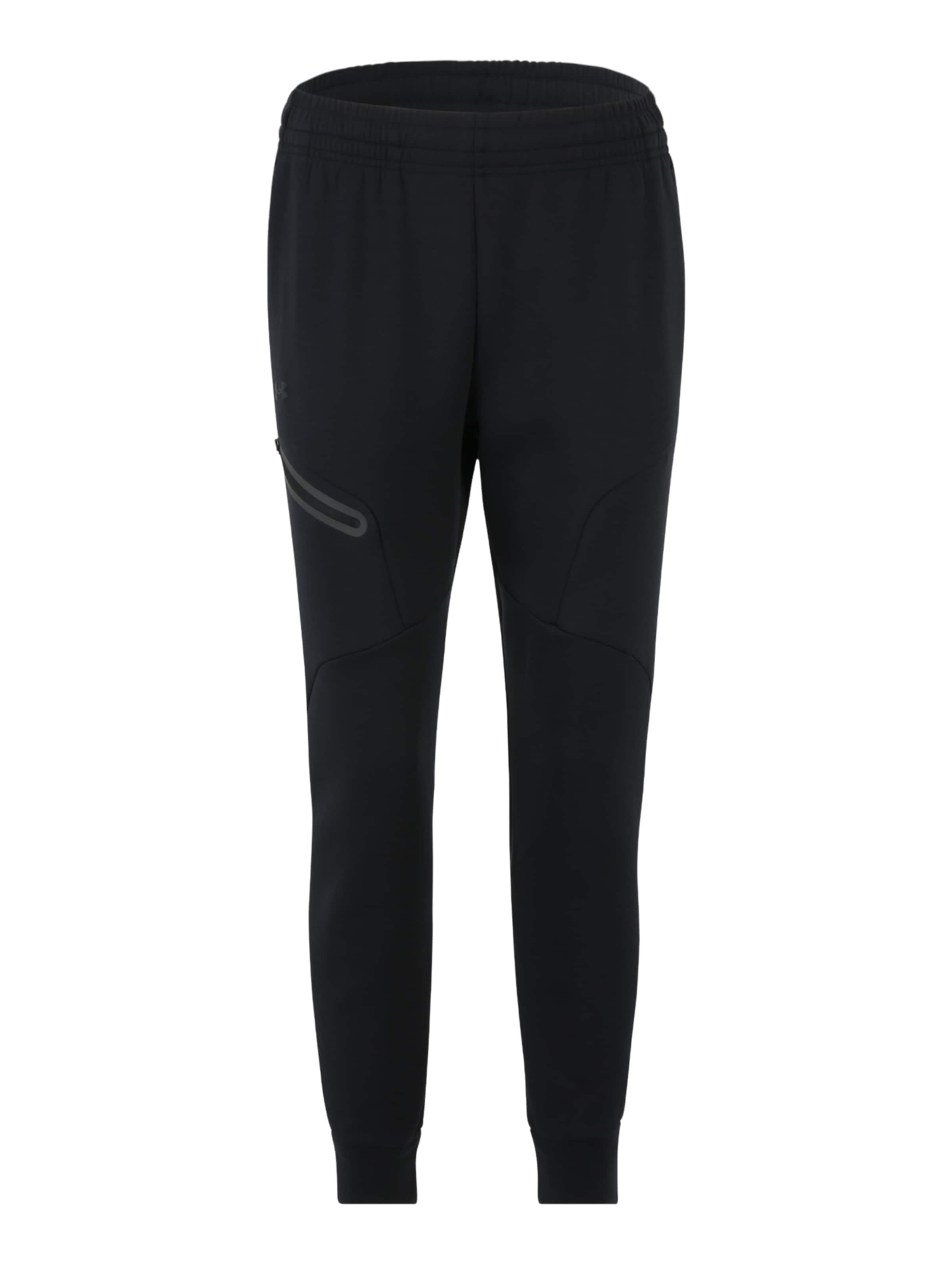 Pantalon de sport 'Unstoppable' UNDER ARMOUR en noir : devant