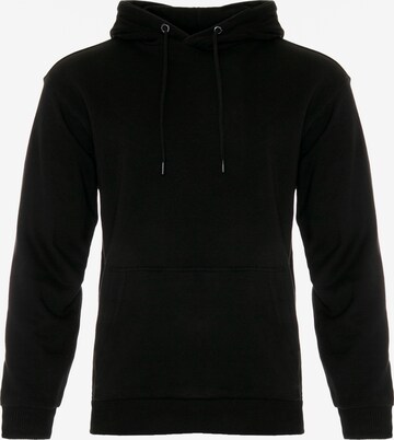 BIG STAR Sweatshirt 'LITSON' in Zwart: voorkant