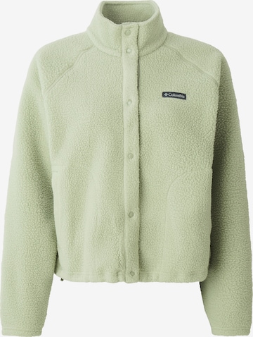 COLUMBIATehnička flis jakna 'Jasper Ridge™' - zelena boja: prednji dio