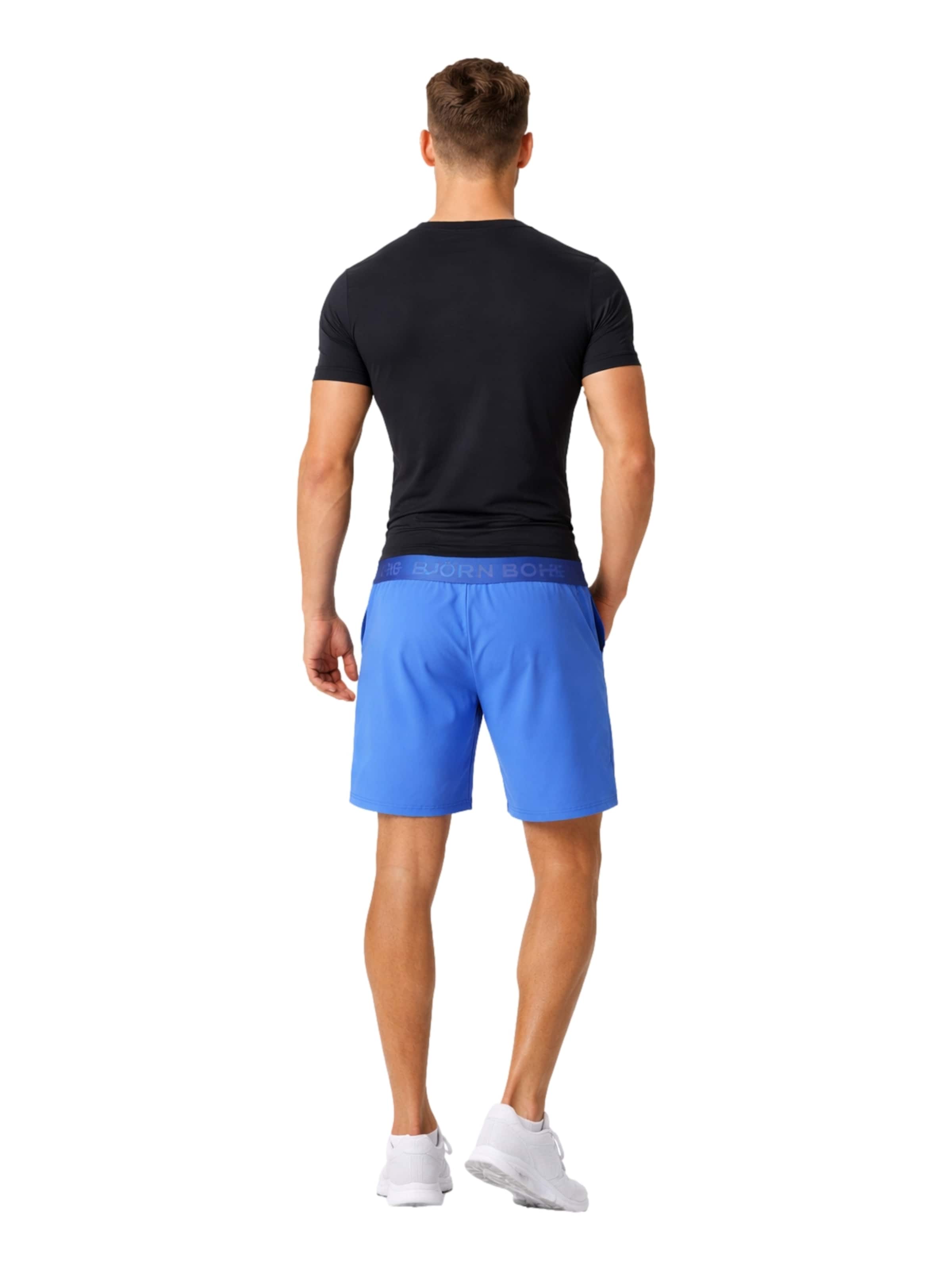 BJÖRN BORG Regular Sports trousers in Blue