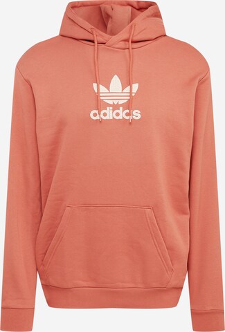 ADIDAS ORIGINALS Sweatshirt 'Trefoil Series Fashion' in Orange: front