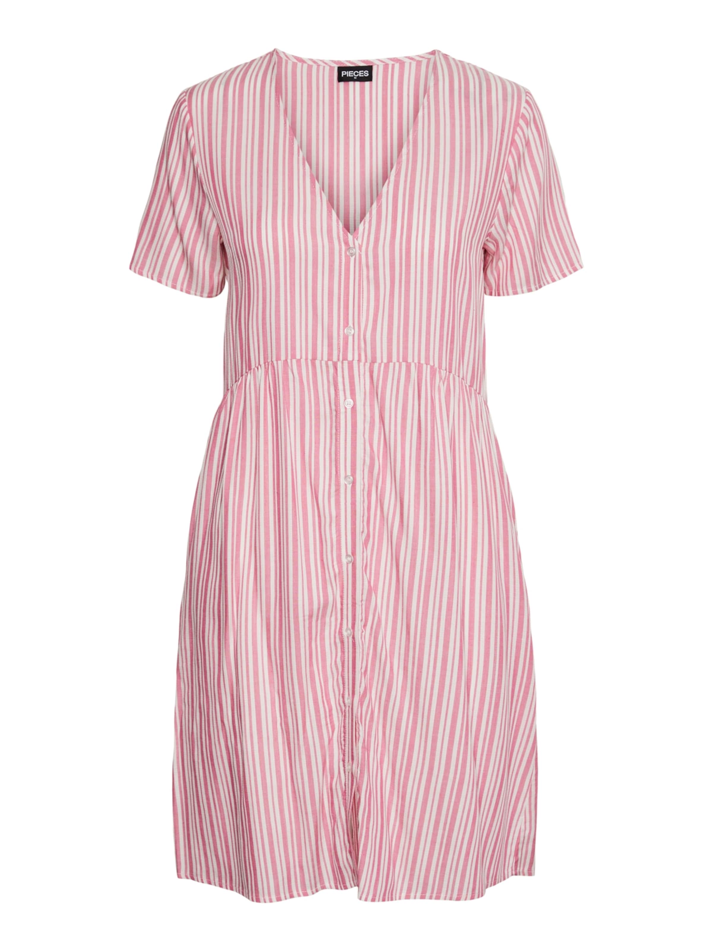 PIECES Shirt Dress 'ALVINA' in Pink: front