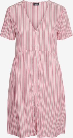 PIECES Shirt Dress 'ALVINA' in Pink: front