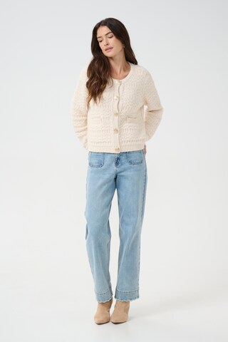 Cardigan 'Poppi' Cream en beige