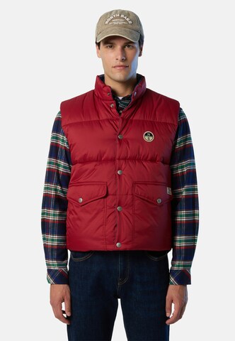 North Sails Weste in Rot: Vorderseite