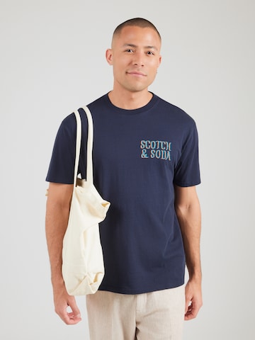 Tricou de la SCOTCH & SODA pe albastru