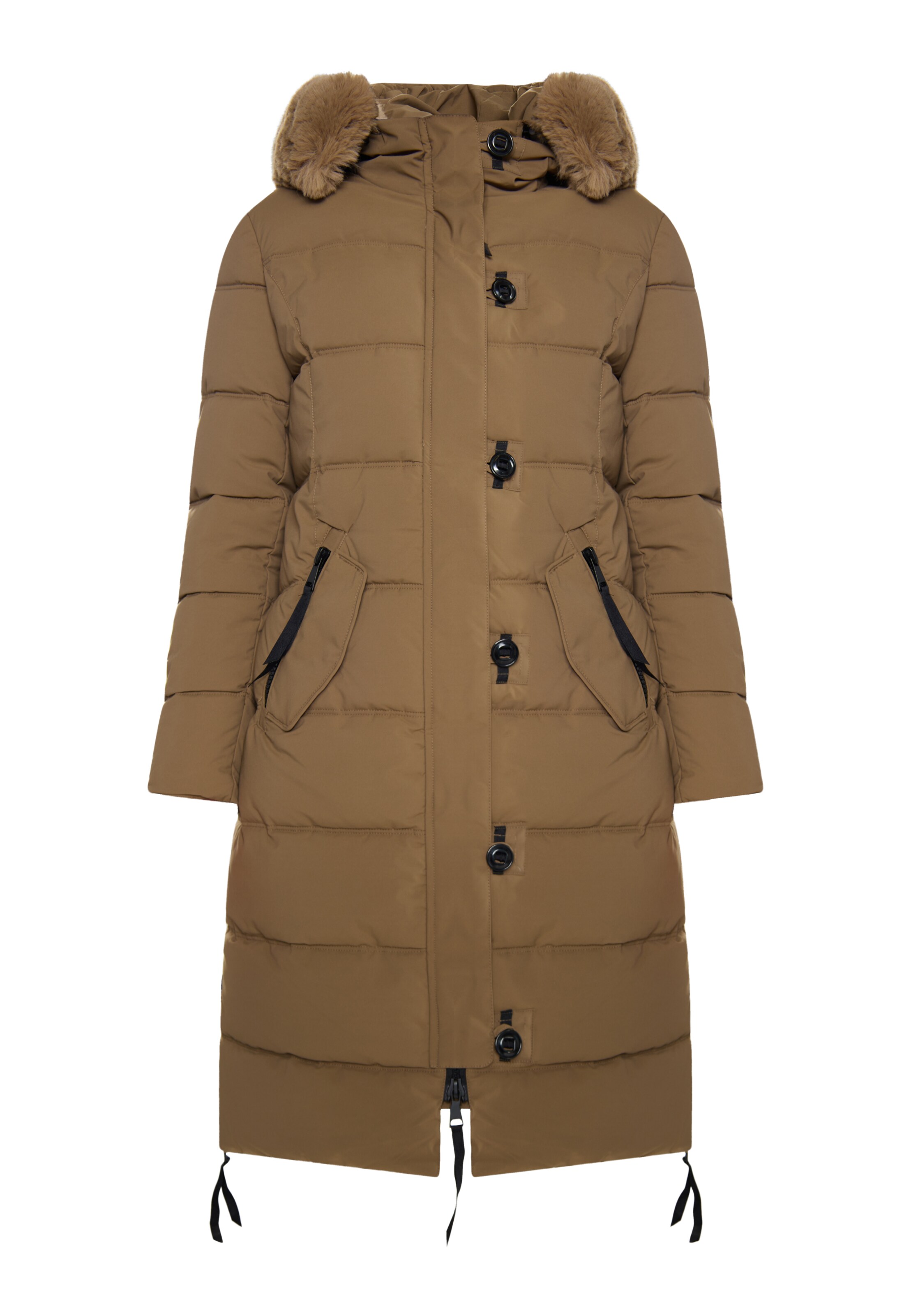 ICEBOUND Wintermantel in Grün: Vorderseite