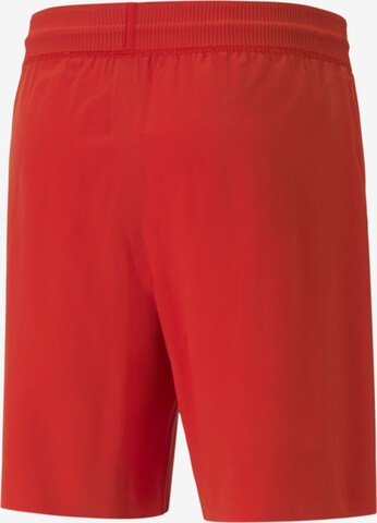 Regular Pantalon de sport 'Ghana 22/23' PUMA en rouge