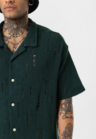 Coupe regular Chemise 'Raymond' Dandalo en vert