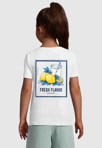 Merchcode Shirt 'Fresh Flavor' in Wit: voorkant