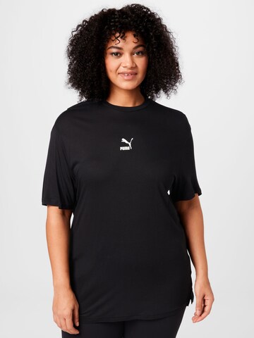 T-Shirt PUMA en noir : devant