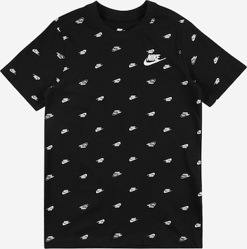 Nike Sportswear Shirt in Black: front