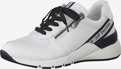 Sneaker bassa MARCO TOZZI di colore nero / bianco, Visualizzazione prodotti