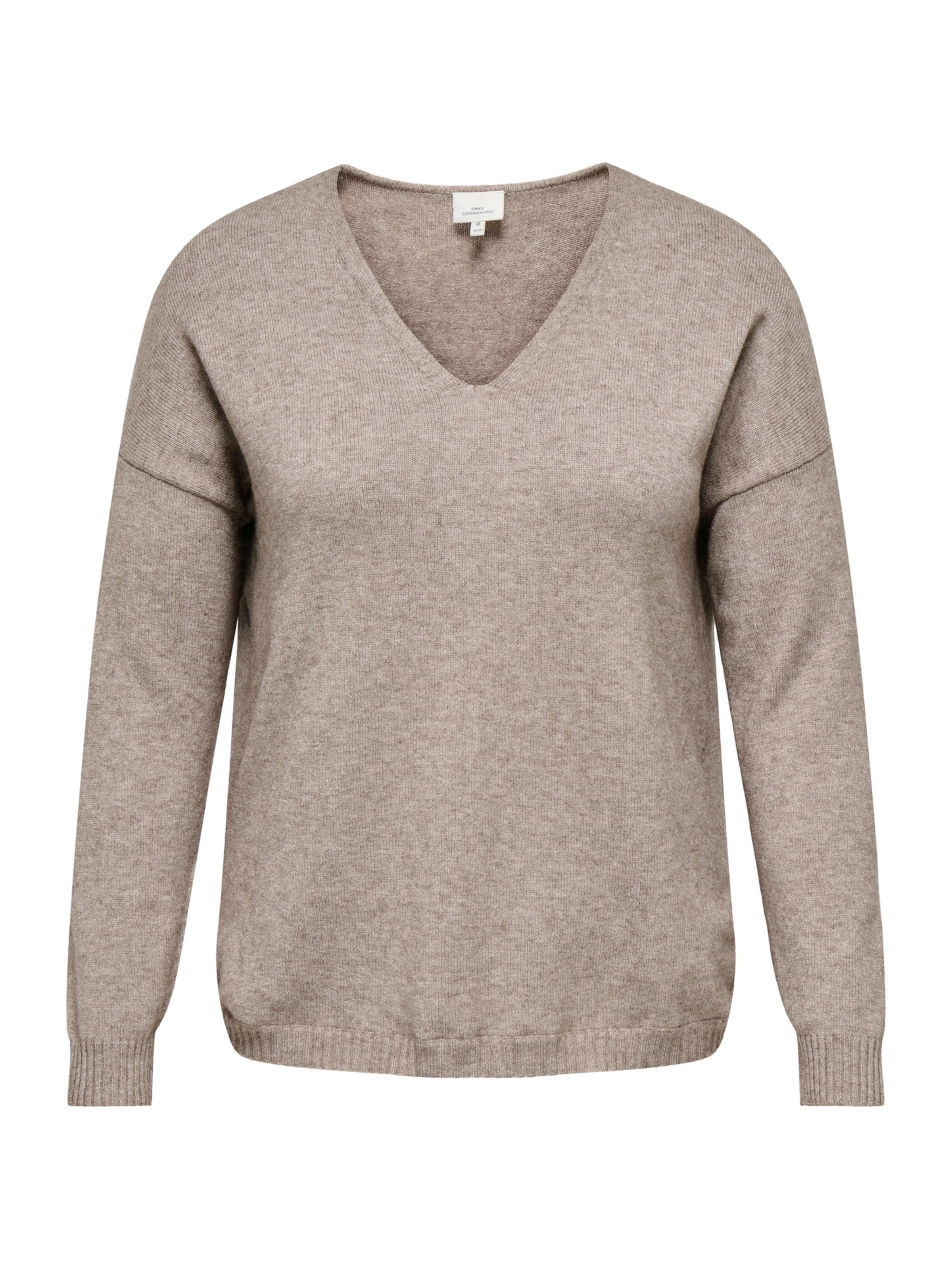 greige ONLY Carmakoma Pulóver 'CARMargareta', Termék nézet