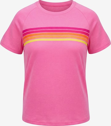 T-shirt MYMO en rose : devant