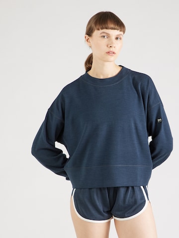 super.natural Sportief sweatshirt 'KRISSINI' in Blauw: voorkant