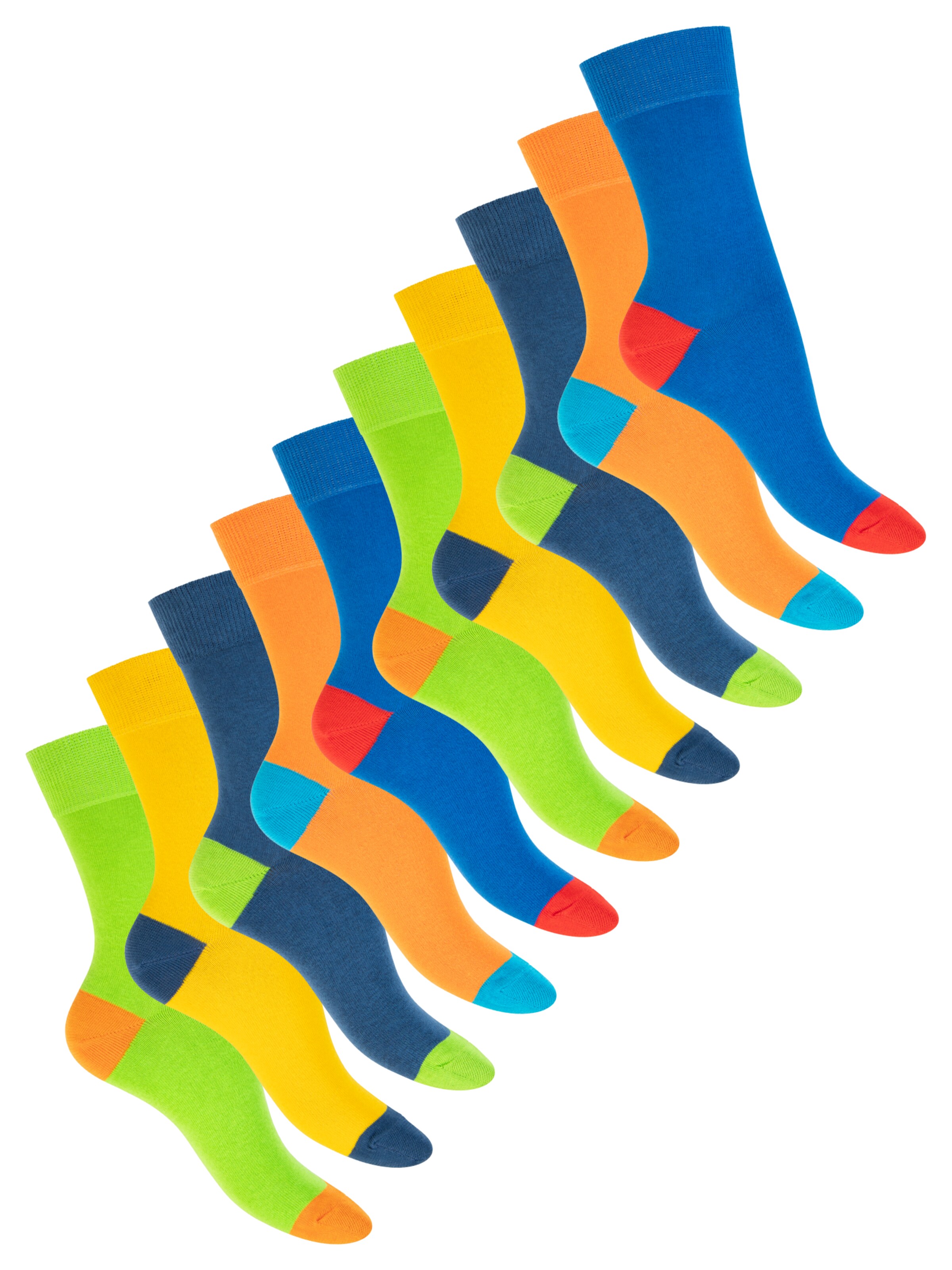 footstar Socks in Mixed colors: front