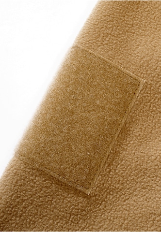 Brandit Fleecejacke 'Combat' in Beige
