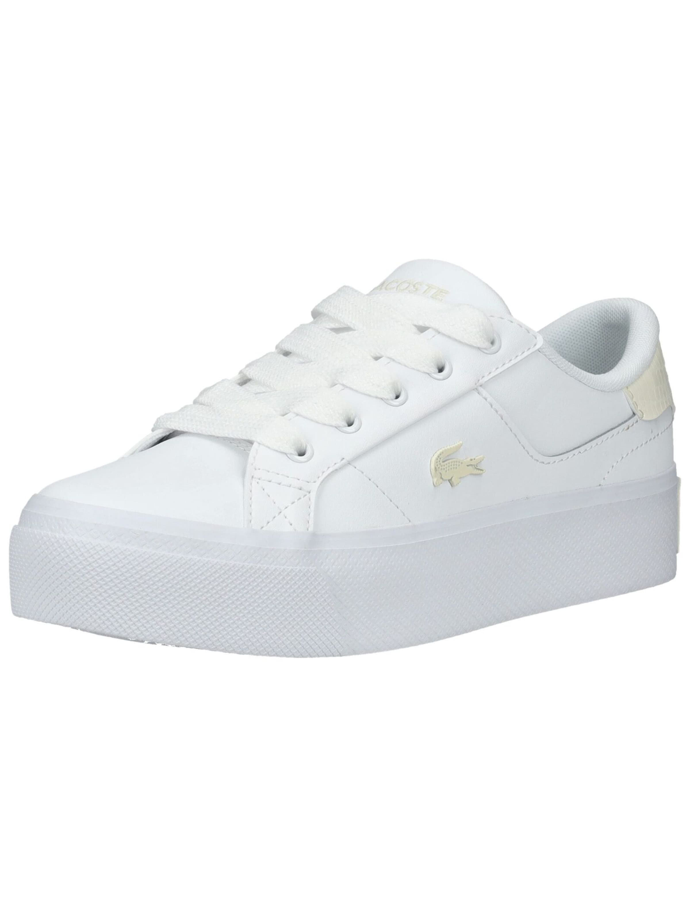 LACOSTE Sneaker in Weiß: Vorderseite