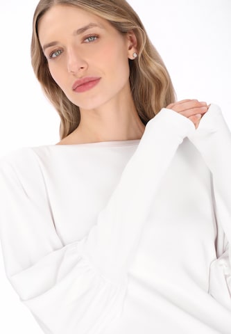 Sweat-shirt DreiMaster Klassik en blanc