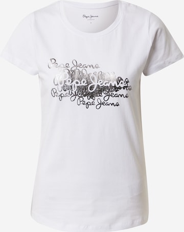 Pepe Jeans Shirt 'ANNA' in White: front