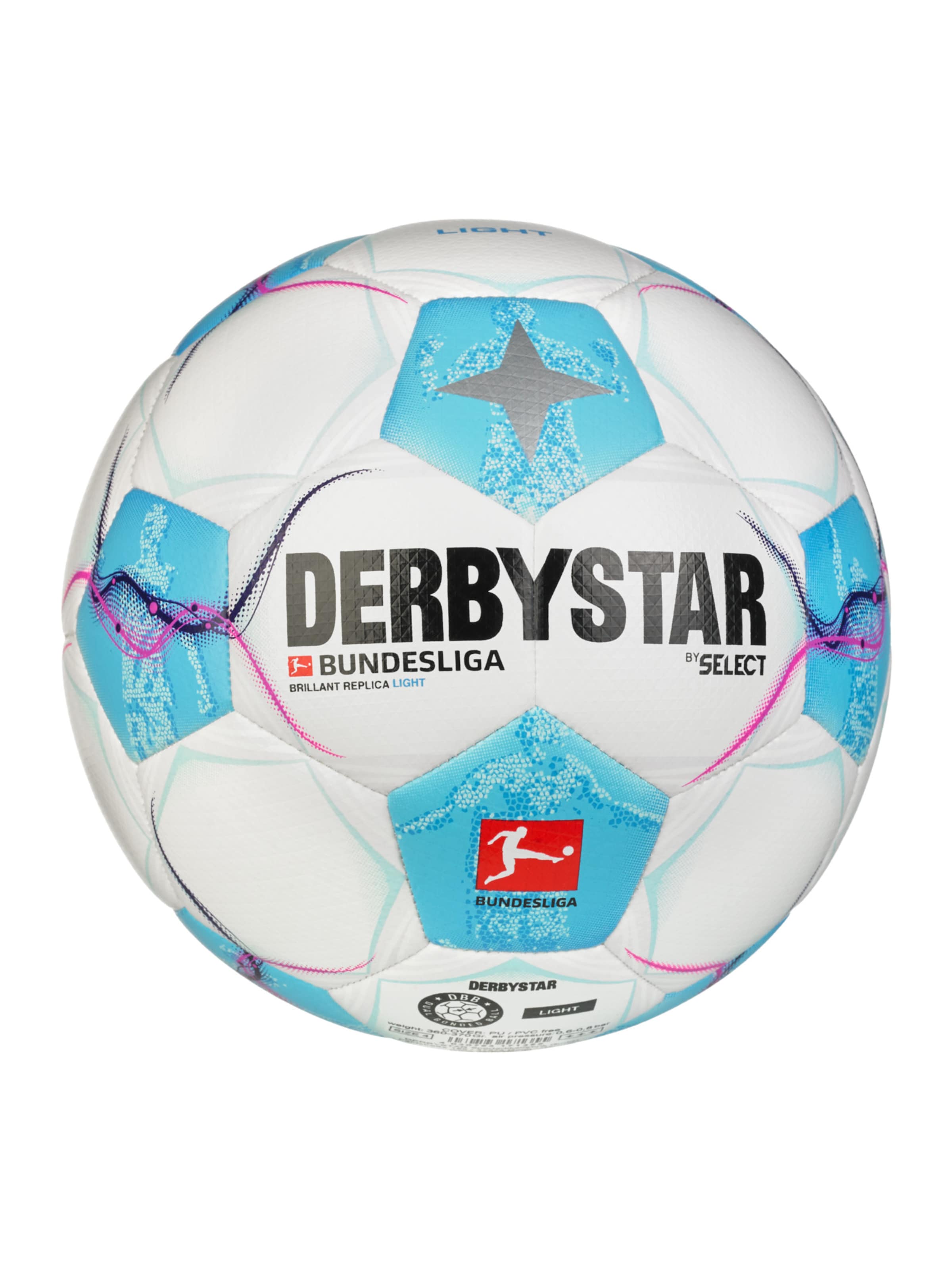 DERBYSTAR Ball in Mixed colours / White, Item view