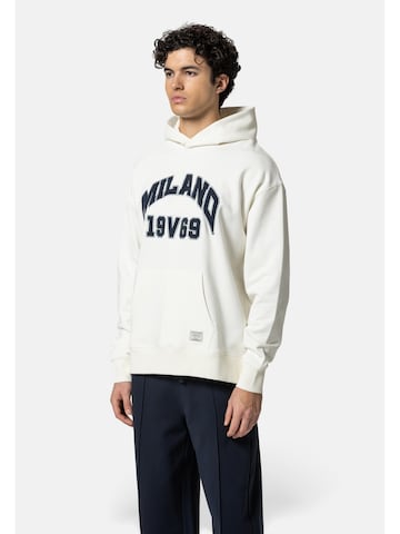 19V69 ITALIA Tréning póló 'QUENTINO COLLEGE ' - bézs