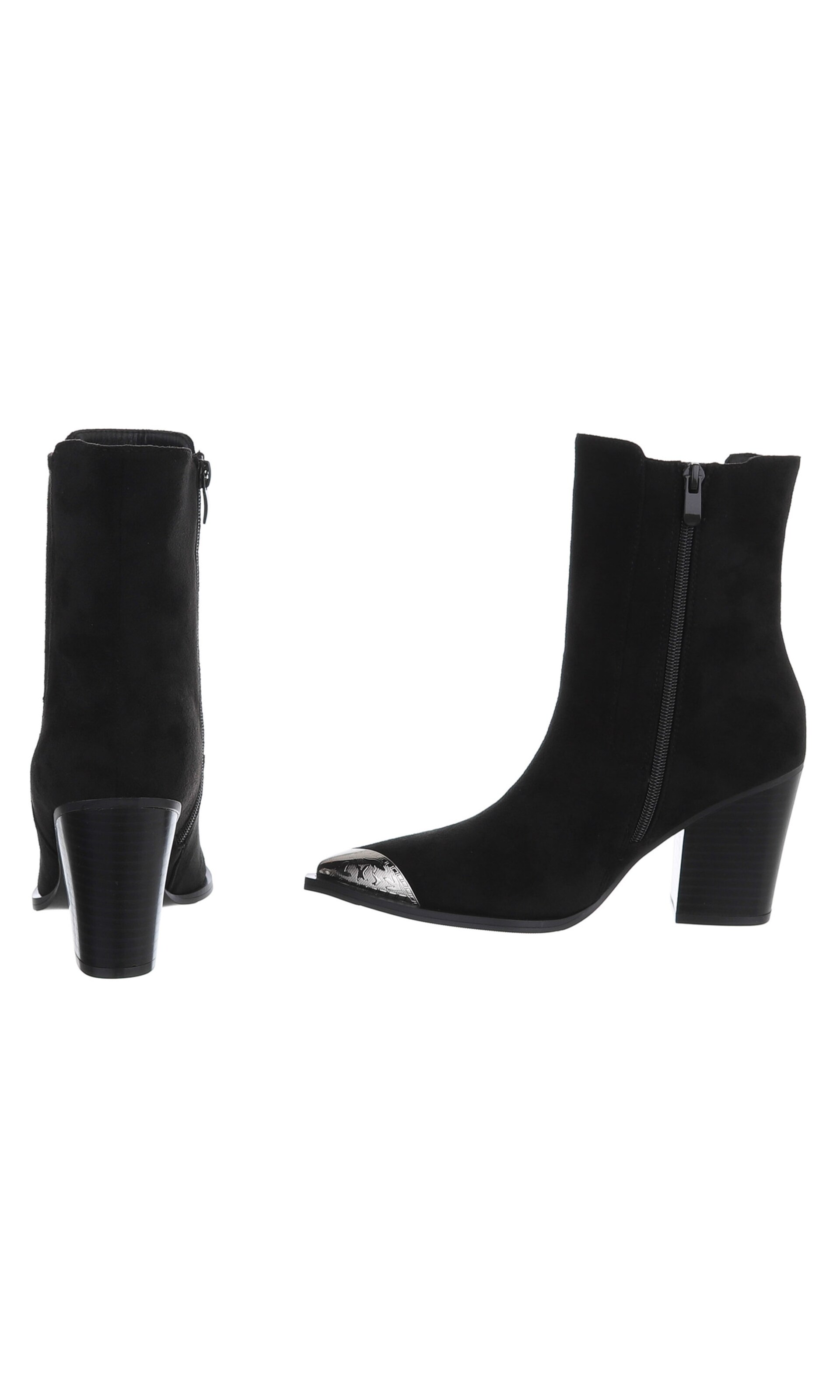 Ital-Design Ankle Boots in Black