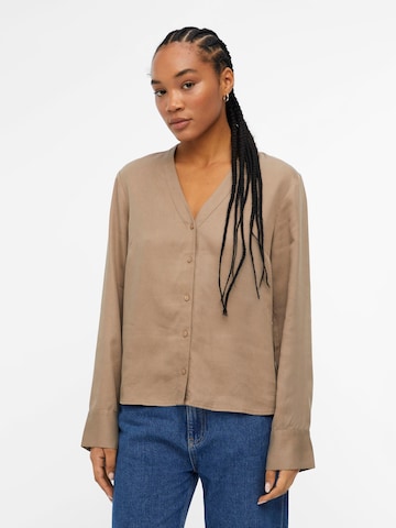 OBJECT Blouse 'TILDA' in Brown
