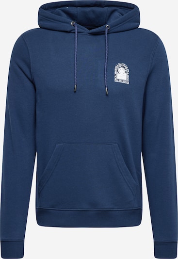 BLEND Sweatshirt in de kleur Navy / Offwhite, Productweergave