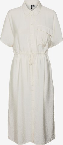 Robe-chemise 'IRIS' VERO MODA en blanc : devant