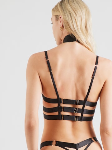 Hunkemöller Nedrček 'CLEMENTINE' | črna barva